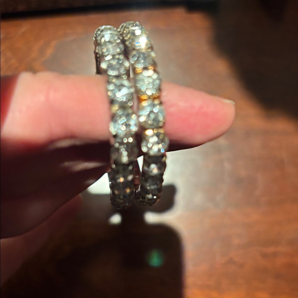 Elegant Silver and Gold Women's stretchy bracelets